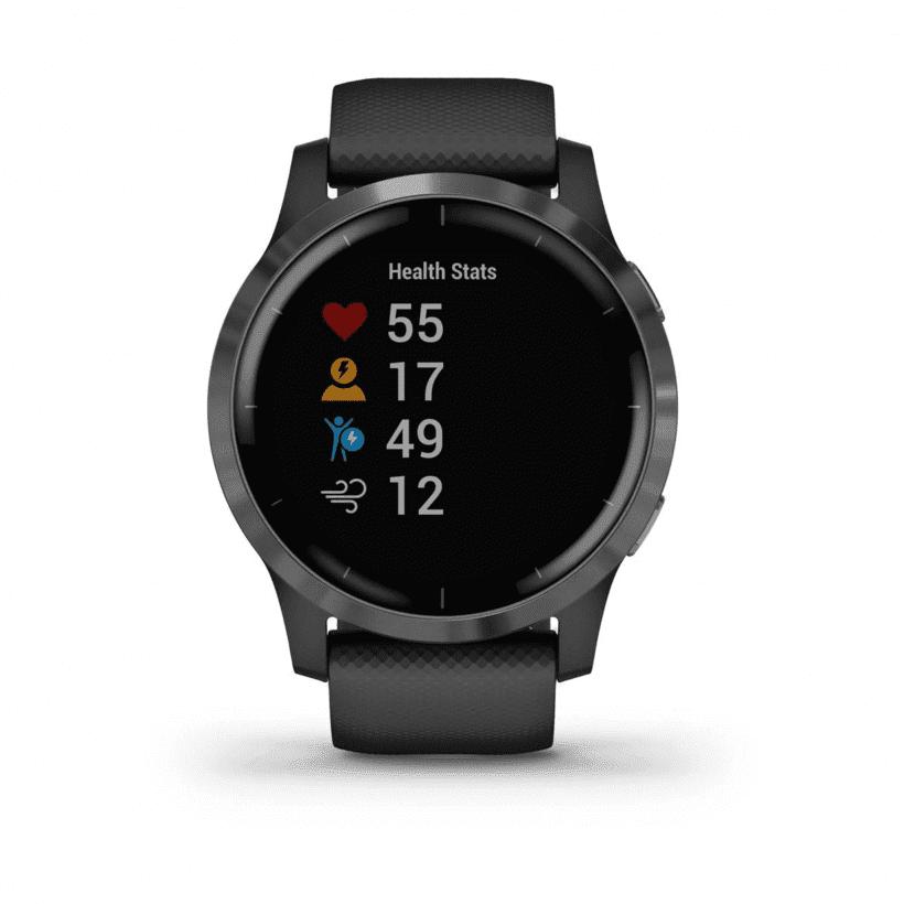Смарт-годинник Garmin vivoactive 4 Black/Slate (010-02174-13/010-02174-11)