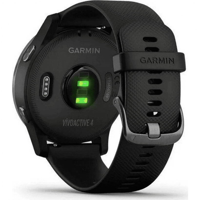 Смарт-годинник Garmin vivoactive 4 Black/Slate (010-02174-13/010-02174-11)  Фото №3
