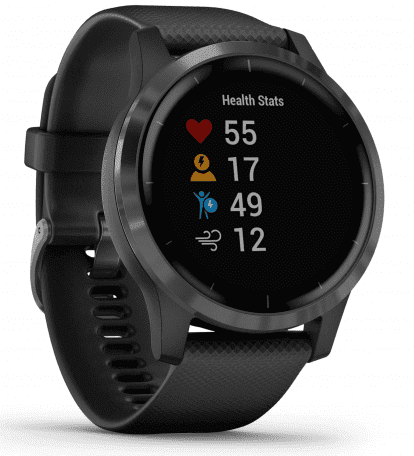 Смарт-годинник Garmin vivoactive 4 Black/Slate (010-02174-13/010-02174-11)  Фото №0