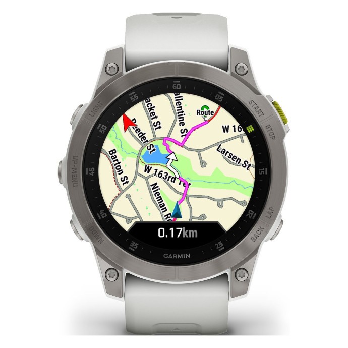 Смарт-годинник Garmin Epix (Gen 2) Sapphire - White Titanium (010-02582-20/21)  Фото №0