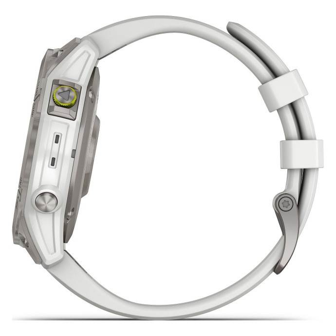 Смарт-годинник Garmin Epix (Gen 2) Sapphire - White Titanium (010-02582-20/21)  Фото №5