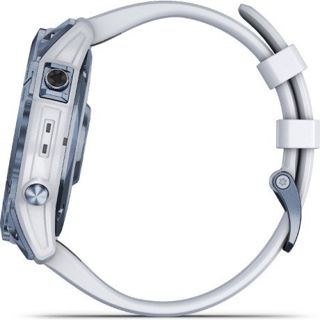Смарт-часы Garmin Fenix 7X Sapphire Solar M. Blue DLC Titanium w. Whitestone Band (010-02541-14/15)  Фото №3