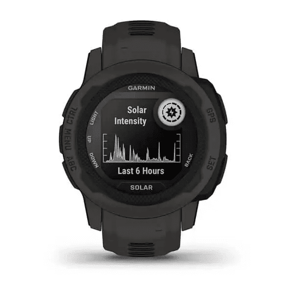 Смарт-годинник Garmin Instinct 2S Solar Graphite (010-02564-10)  Фото №0