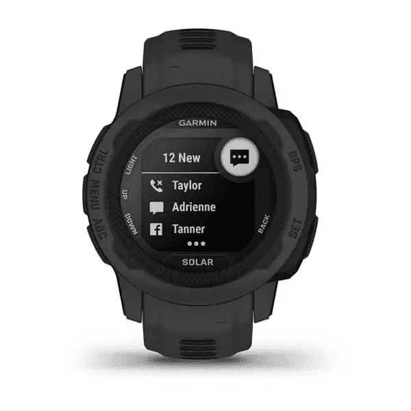 Смарт-годинник Garmin Instinct 2S Solar Graphite (010-02564-10)  Фото №4