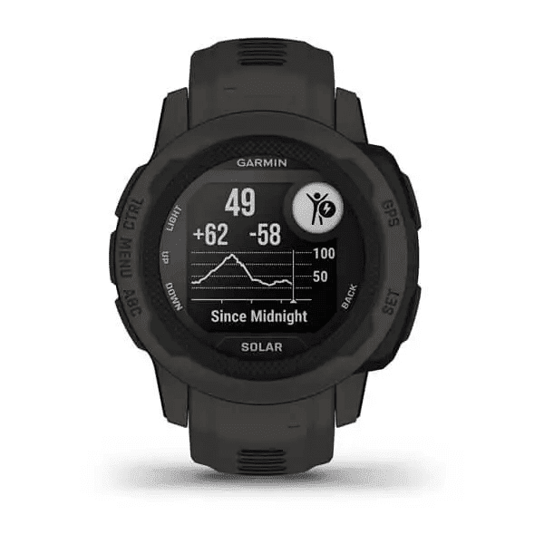 Смарт-годинник Garmin Instinct 2S Solar Graphite (010-02564-10)  Фото №5