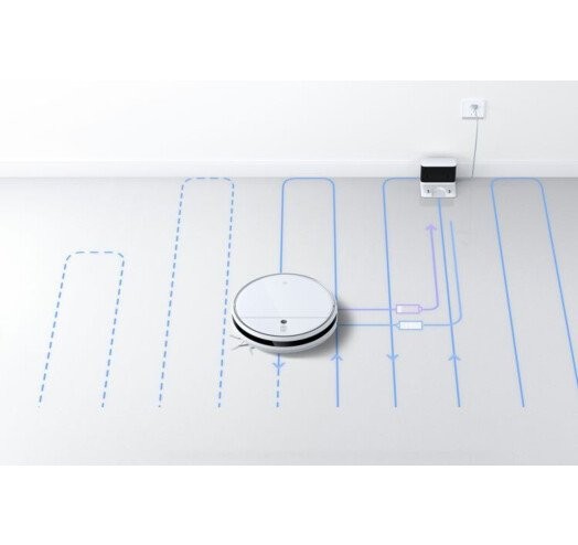 Робот-пылесос с влажной уборкой Xiaomi Mi Robot Vacuum Mop 2 White  Фото №1
