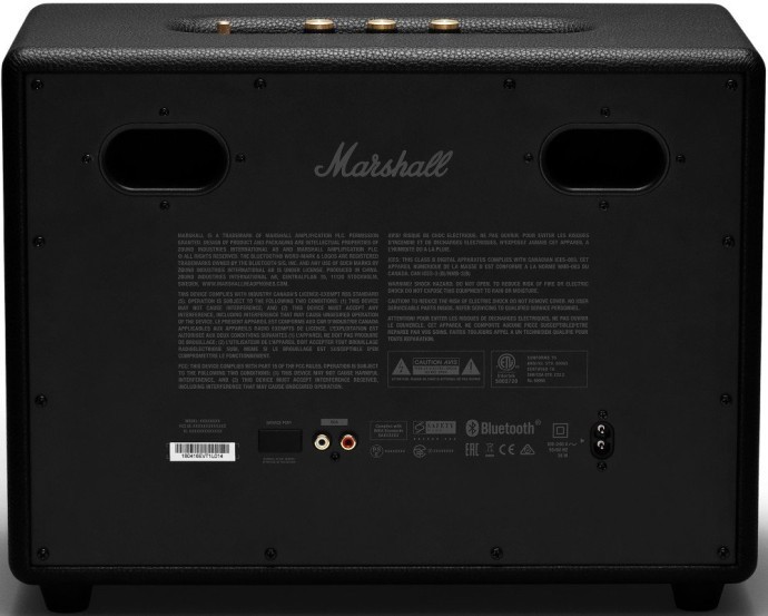 Мультимедійна акустика Marshall Woburn II Black (1001904)  Фото №1