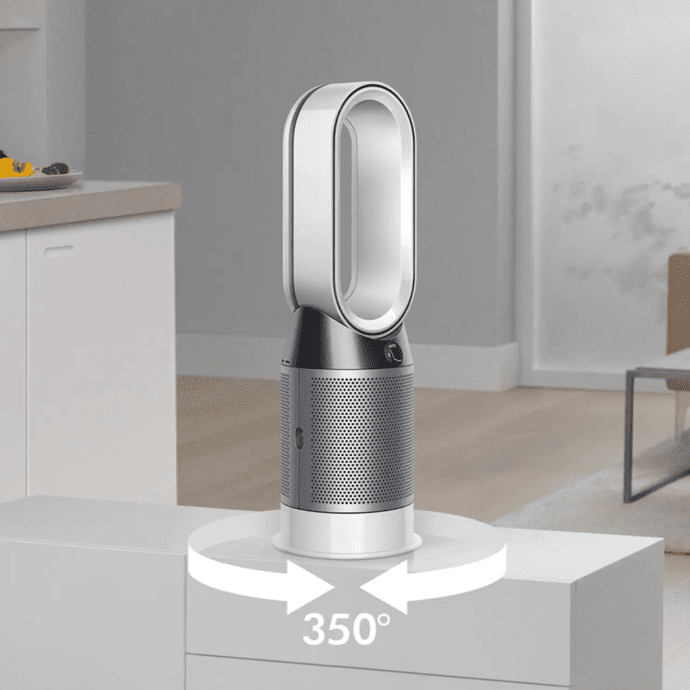 Очищувач повітря Dyson Pure Hot + Cool HP04 White/Silver  Фото №4
