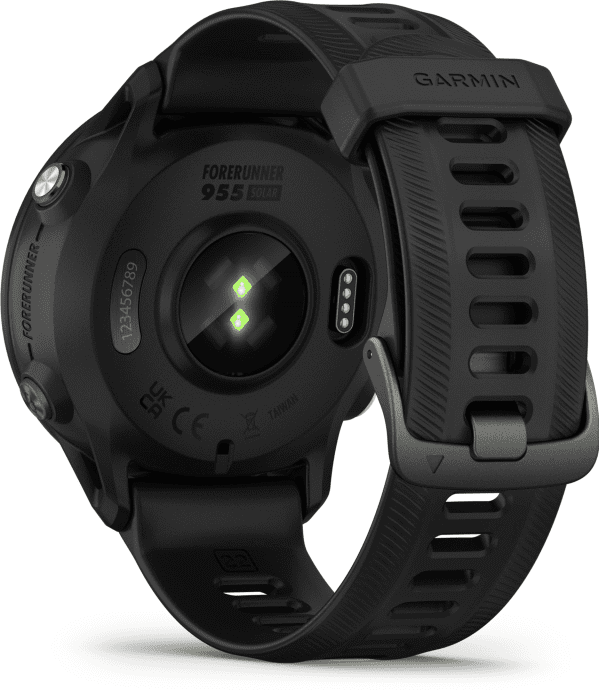 Смарт-годинник Garmin Forerunner 955 Solar Black (010-02638-00/20)  Фото №0
