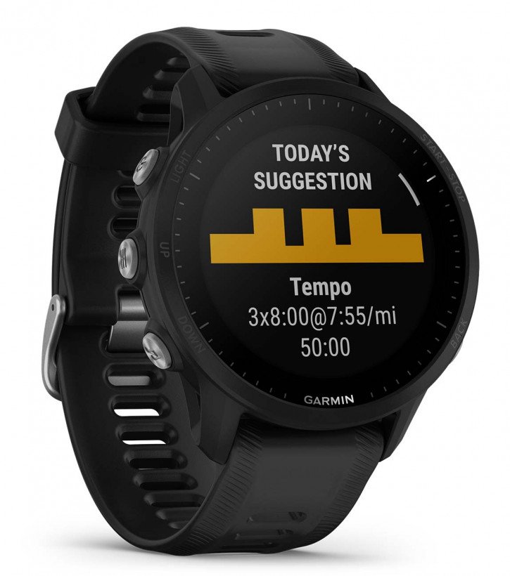 Смарт-годинник Garmin Forerunner 955 Black (010-02638-10/30)  Фото №2