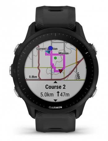 Смарт-годинник Garmin Forerunner 955 Black (010-02638-10/30)  Фото №1