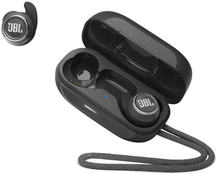 Навушники TWS JBL Reflect Mini NC Black (JBLREFLMININCBLK)  Фото №0