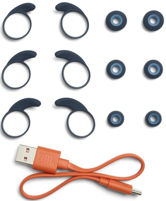 Навушники TWS JBL Reflect Mini NC Blue JBLREFLMININCBLU  Фото №0