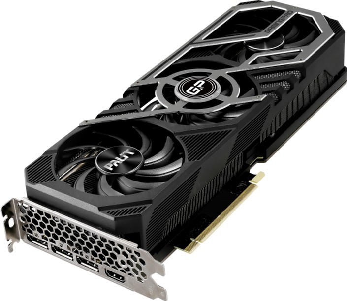Відеокарта Palit GeForce RTX 3080 GamingPro V1 (NED3080019IA-132AA/LHR)  Фото №6