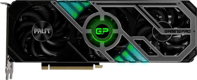 Відеокарта Palit GeForce RTX 3080 GamingPro V1 (NED3080019IA-132AA/LHR)  Фото №0