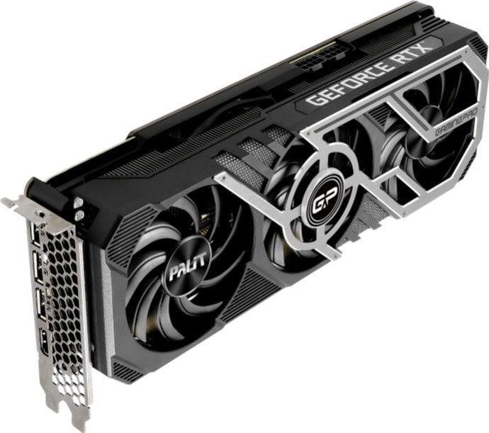 Відеокарта Palit GeForce RTX 3080 GamingPro V1 (NED3080019IA-132AA/LHR)  Фото №7
