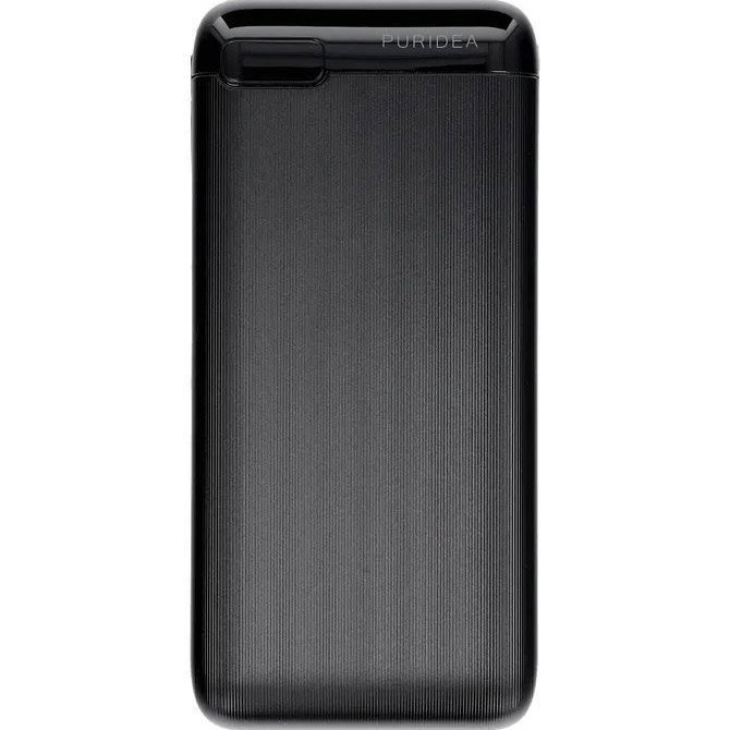 Зовнішній акумулятор (Power Bank) Puridea K22 PD3.0, QC3.0, 22.5W 20000mAh Black  Фото №0
