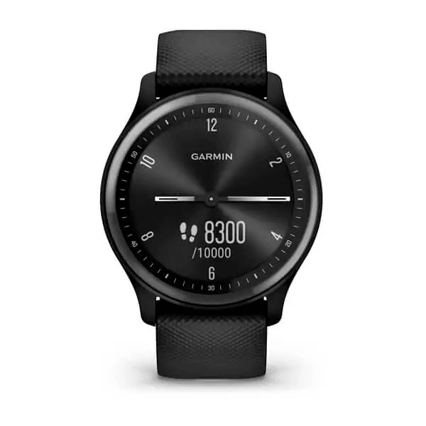 Смарт-годинник Garmin Vivomove Sport Black Case and S. Band w. Slate Accents (010-02566-00)  Фото №7