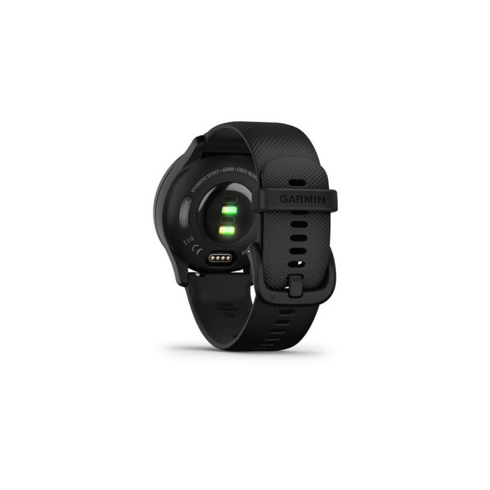 Смарт-годинник Garmin Vivomove Sport Black Case and S. Band w. Slate Accents (010-02566-00)  Фото №4
