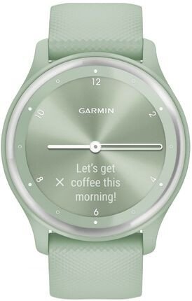 Смарт-годинник Garmin Vivomove Sport Cool Mint Case and S. Band w. Silver Accents (010-02566-03)  Фото №2