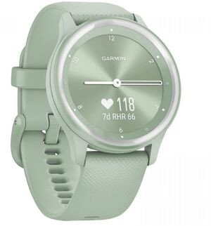 Смарт-годинник Garmin Vivomove Sport Cool Mint Case and S. Band w. Silver Accents (010-02566-03)  Фото №3