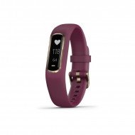 Фітнес-браслет Garmin Vivosmart 4 Berry with Light Gold Hardware Small/Medium (010-01995-11/21/01)