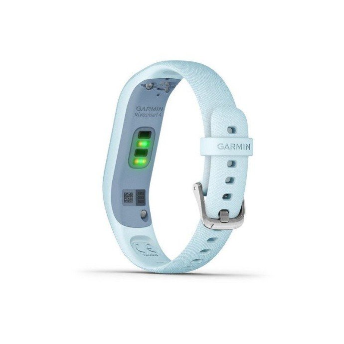 Фитнес-браслет Garmin Vivosmart 4 Azure Blue with Silver Hardware (010-01995-24)  Фото №4