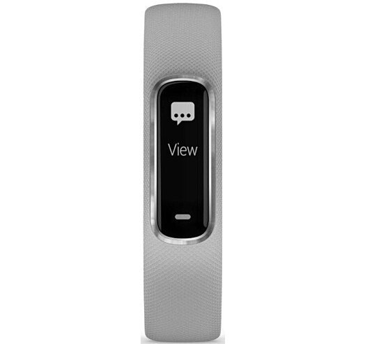 Фитнес-браслет Garmin Vivosmart 4 Silver with Gray Band (010-01995-02)  Фото №1