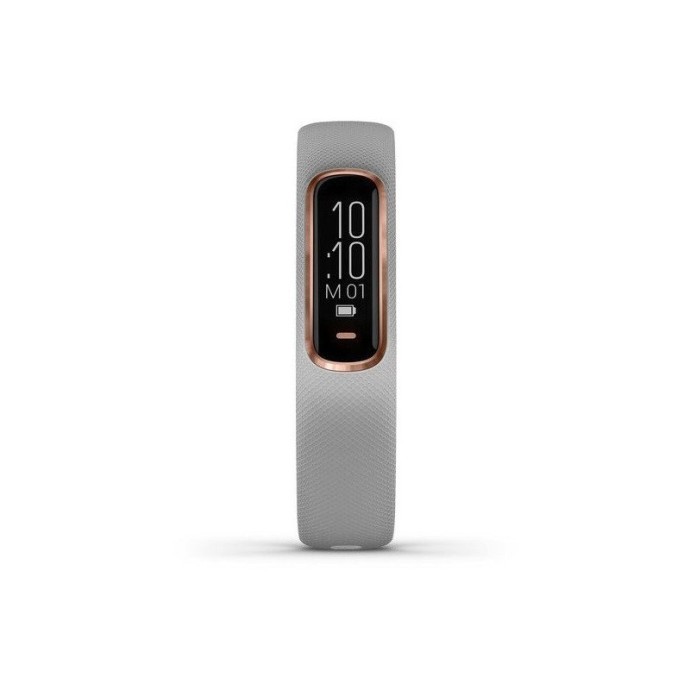 Фітнес-браслет Garmin Vivosmart 4 Gray with Rose Gold Hardware Small/Medium (010-01995-12/22)  Фото №2