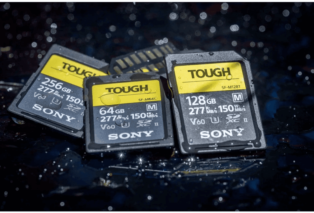 Карта памяти Sony 256 GB SDXC UHS-II U3 V60 TOUGH SFM256T.SYM  Фото №1