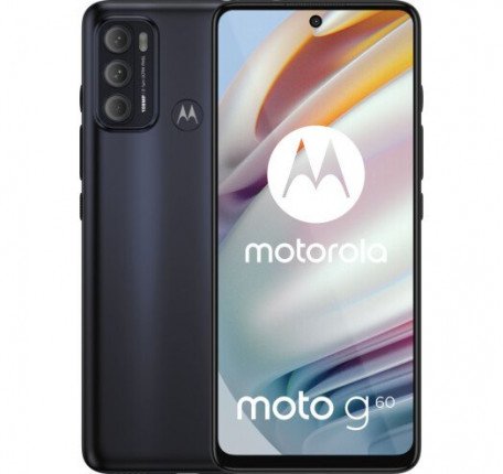 Смартфон Motorola G60 6/128GB Moonless Black (PANB0027PL)