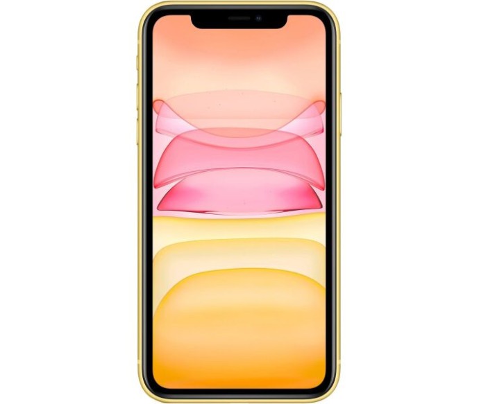 Смартфон Apple iPhone 11 64GB Yellow (MWLA2)  Фото №4