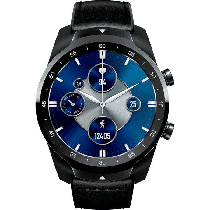 Смарт-часы Mobvoi TicWatch Pro S Black  Фото №1