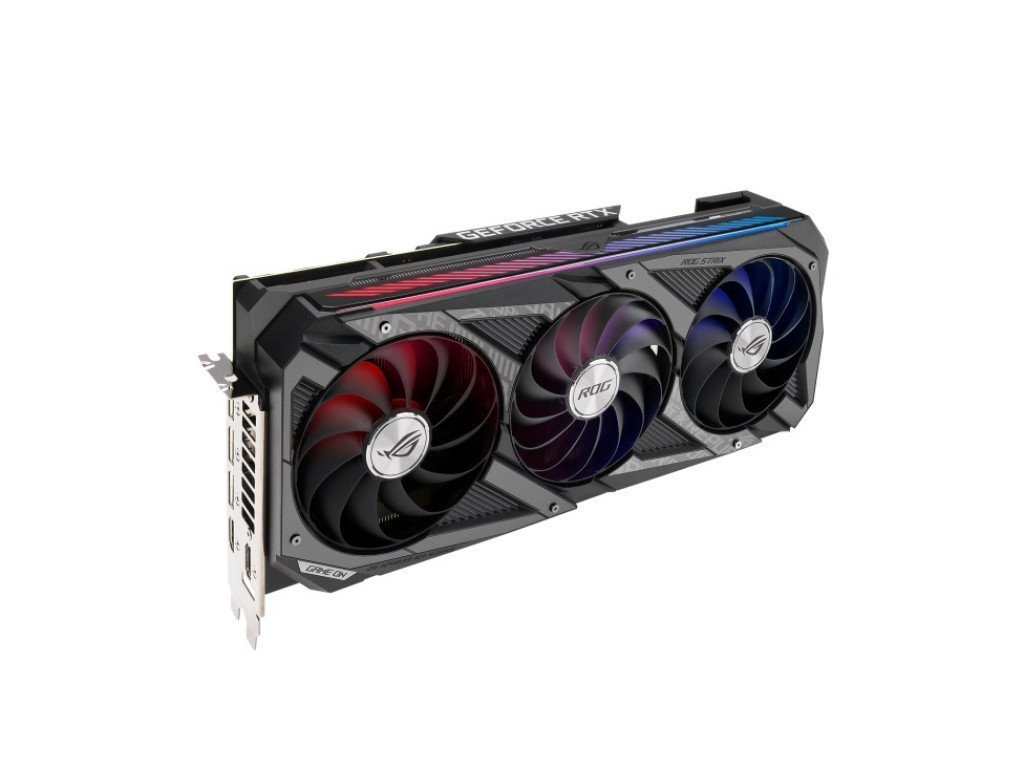 Відеокарта ASUS ROG-STRIX-RTX3080-O12G-GAMING  Фото №1