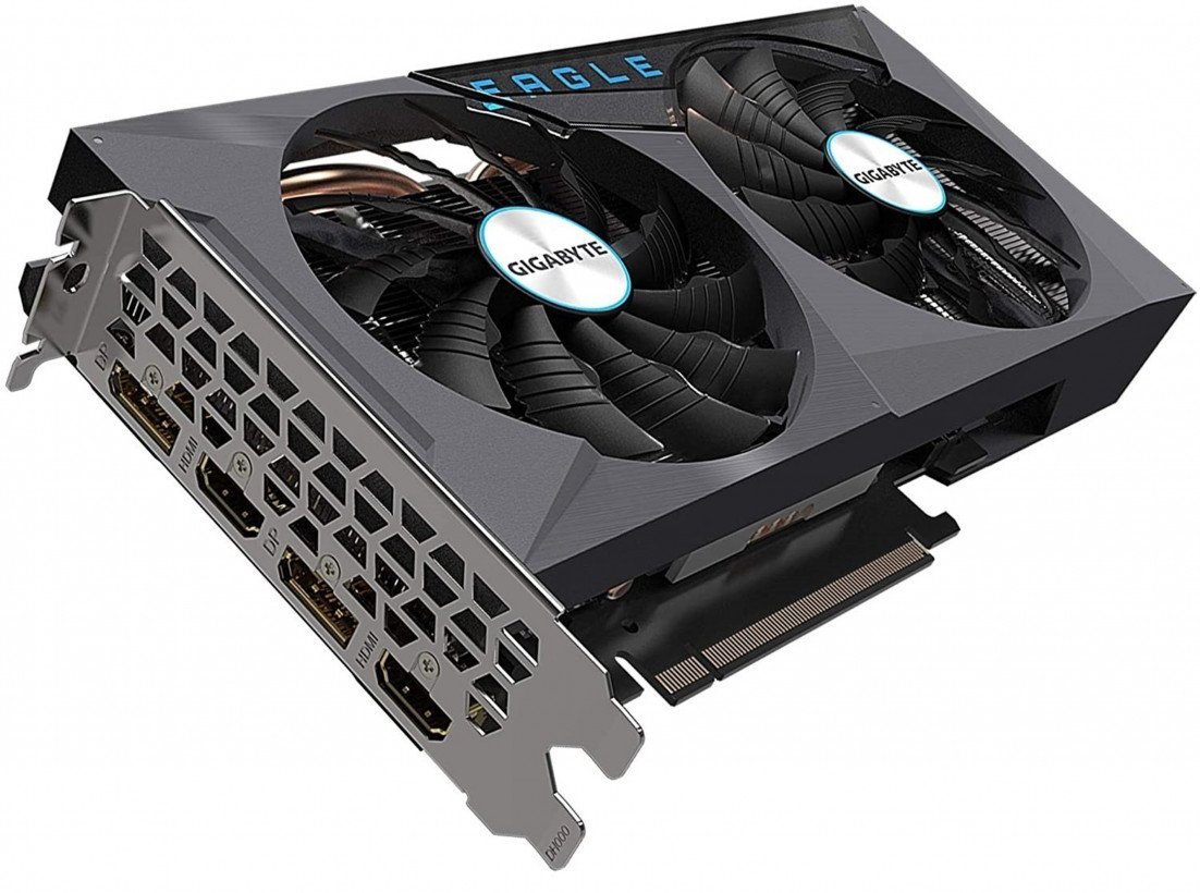 Видеокарта GIGABYTE GeForce RTX 3060 Ti EAGLE OC 8G rev. 2.0 (GV-N306TEAGLE OC-8GD rev. 2.0)  Фото №2