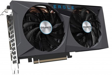 Видеокарта GIGABYTE GeForce RTX 3060 Ti EAGLE OC 8G rev. 2.0 (GV-N306TEAGLE OC-8GD rev. 2.0)  Фото №1