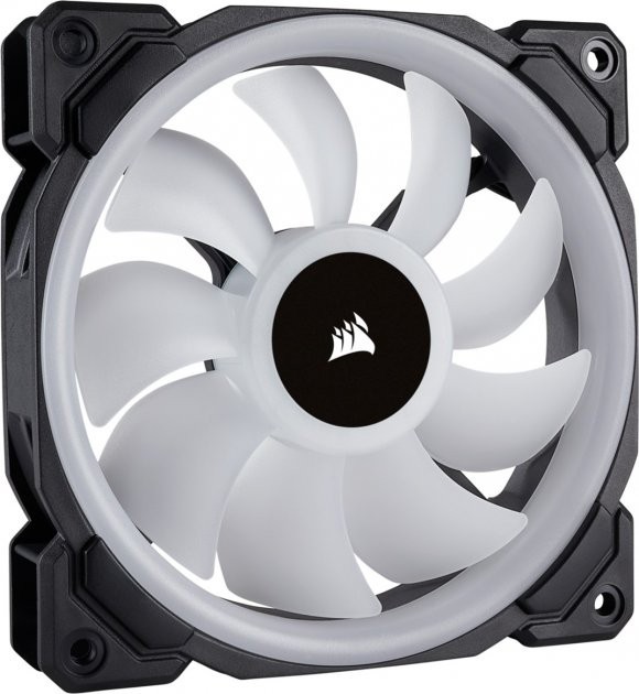 Вентилятор Corsair LL120 RGB Dual Light Loop RGB LED PWM 3 Fan Pack with Lighting Node PRO (CO-9050072-WW)  Фото №2