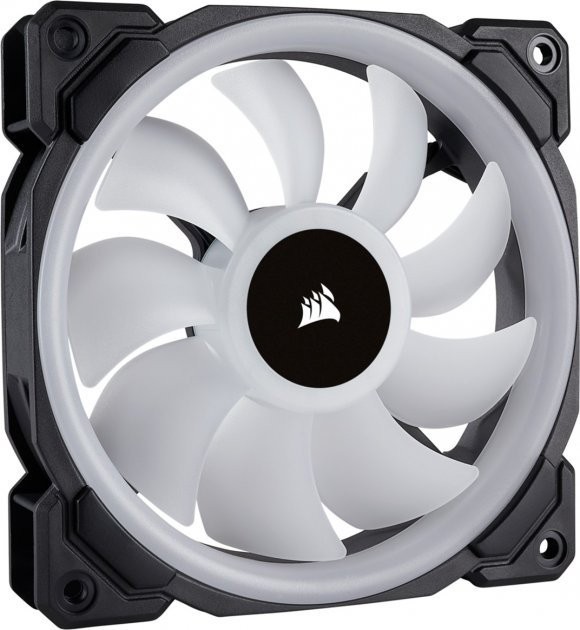 Вентилятор Corsair LL120 RGB Dual Light Loop RGB LED PWM 3 Fan Pack with Lighting Node PRO (CO-9050072-WW)  Фото №2