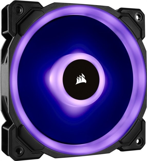 Вентилятор Corsair LL120 RGB Dual Light Loop RGB LED PWM 3 Fan Pack with Lighting Node PRO (CO-9050072-WW)  Фото №5