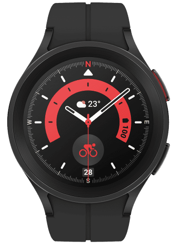 Смарт-часы Samsung Galaxy Watch5 Pro 45mm Black Titanium (SM-R920NZKA)  Фото №6