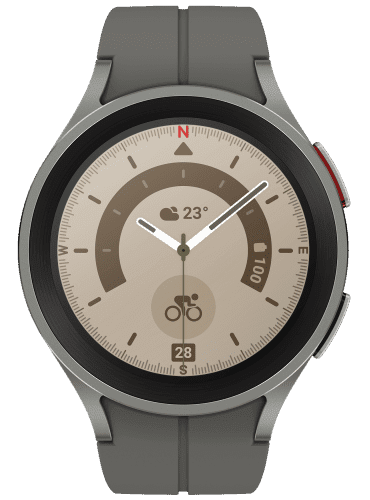 Смарт-часы Samsung Galaxy Watch5 Pro 45mm Gray Titanium (SM-R920NZTA)  Фото №2