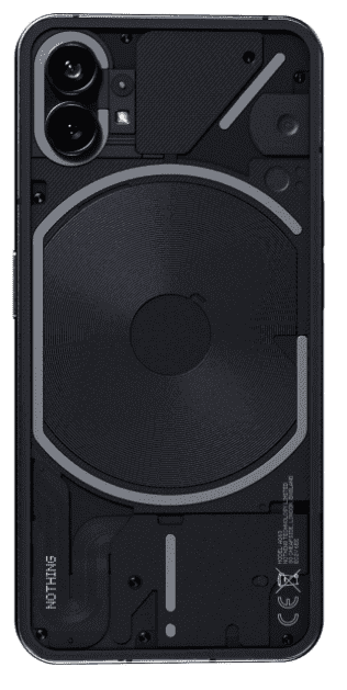 Смартфон Nothing Phone (1) 12/256GB Black  Фото №2