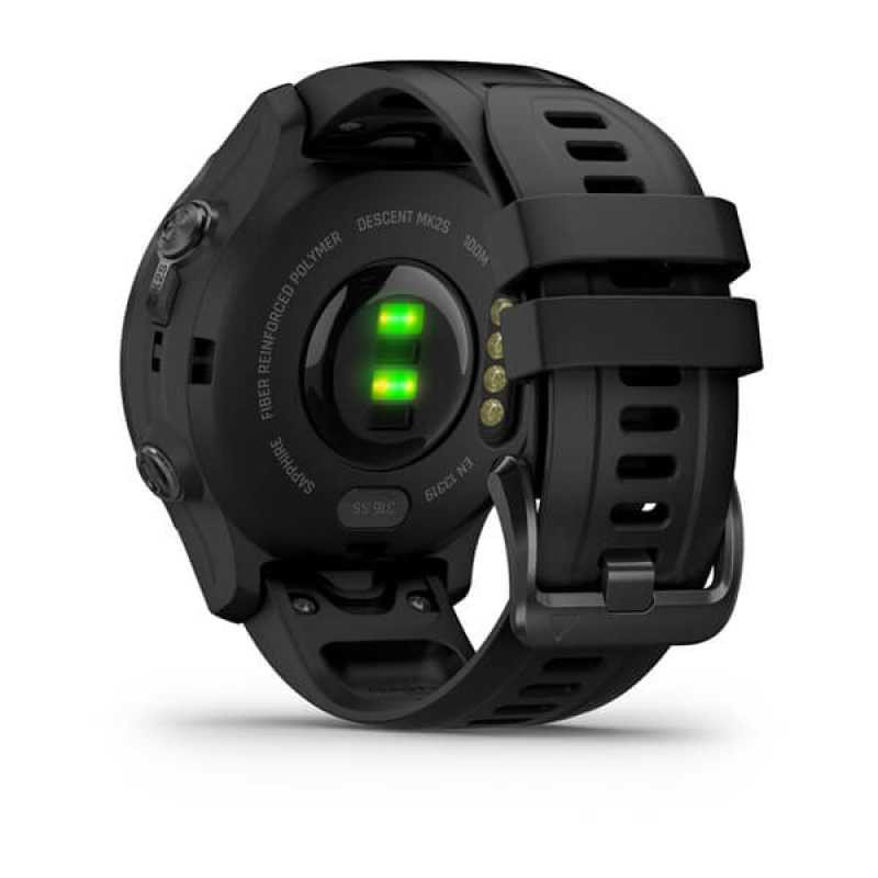 Спортивные часы Garmin Descent Mk2S Carbon Grey with Black Silicone Band (010-02403-04)  Фото №2
