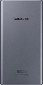 Зовнішній акумулятор (Power Bank) Samsung 10000mAh 25W dark grey (EB-P3300XJEGEU, EB-P3300XJRGRU)