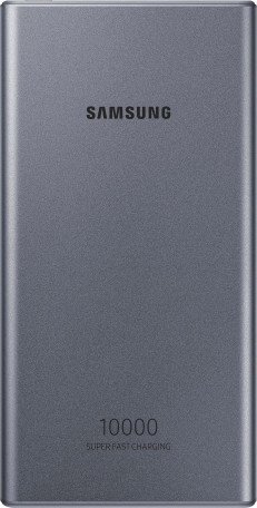 Зовнішній акумулятор (Power Bank) Samsung 10000mAh 25W dark grey (EB-P3300XJEGEU, EB-P3300XJRGRU)