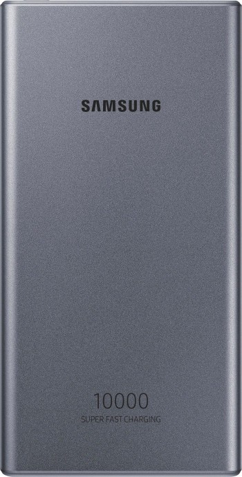 Внешний аккумулятор (павербанк) Samsung 10000mAh 25W dark grey (EB-P3300XJEGEU, EB-P3300XJRGRU)