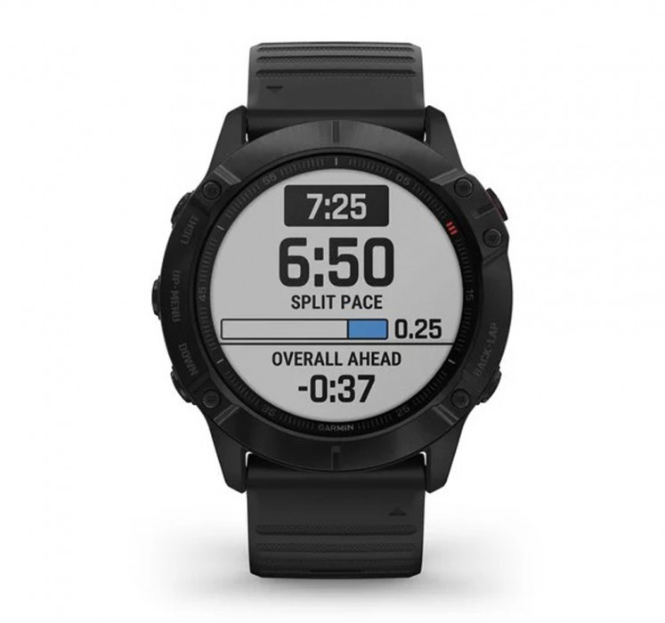 Спортивний годинник Garmin Fenix 6X Pro Black with Black Band (010-02157-01/00)  Фото №0