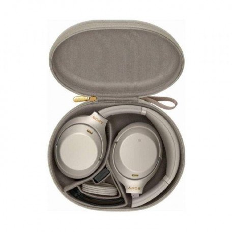 Наушники с микрофоном Sony Noise Cancelling Headphones Silver (WH-1000XM3G)  Фото №1