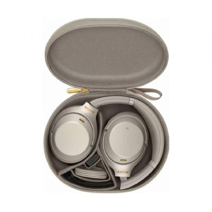 Навушники з мікрофоном Sony Noise Cancelling Headphones Silver (WH-1000XM3G)  Фото №1