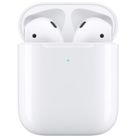 Наушники TWS (&quot;полностью беспроводные&quot;) Apple AirPods with Wireless Charging Case (MRXJ2)